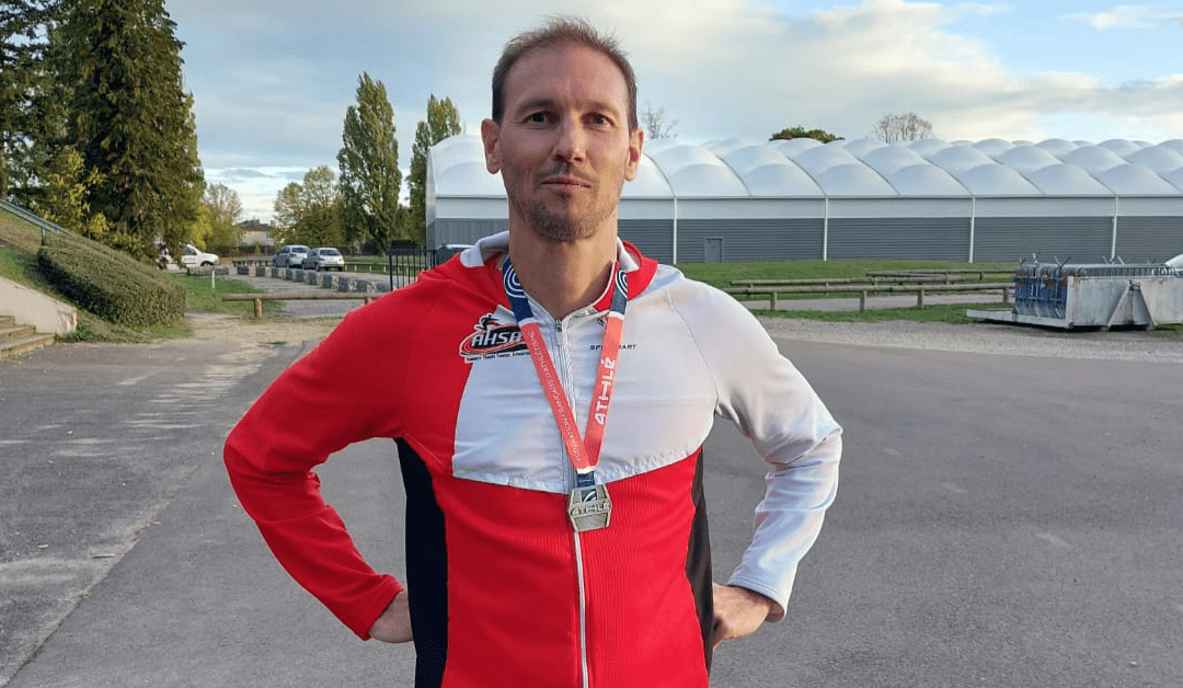 Une médaille aux championnats de France d’épreuves combinées Masters : Les 10 travaux de Rudy Beyris