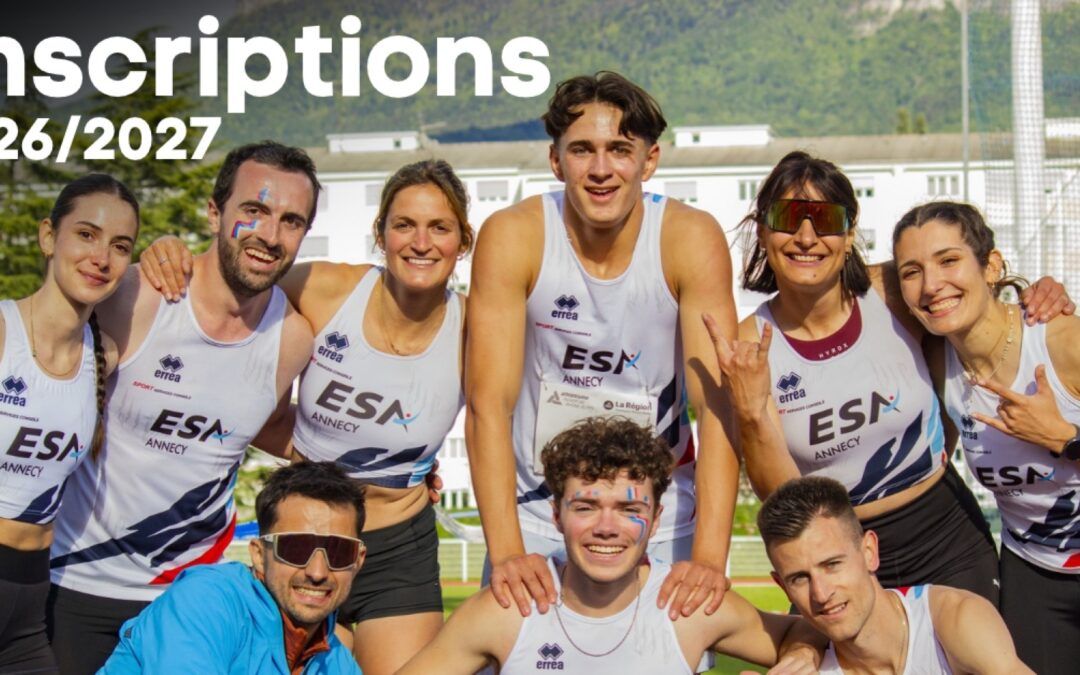 Saison 2026/2027 : Reprise des entrainements et inscriptions