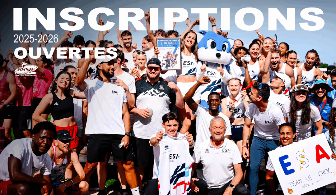 Saison 2025/2026 : Reprise des entrainements et inscriptions